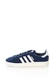 adidas Originals Pantofi sport cu piele intoarsa Campus, Bleumarin/ Alb Barbati