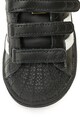 adidas Originals Pantofi sport cu velcro Superstar, Negru/Alb Baieti