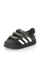 adidas Originals Pantofi sport cu velcro Superstar, Negru/Alb Fete