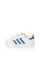 adidas Originals Pantofi sport cu velcro Superstar, Alb/Albastru Fete