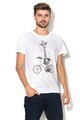 BLEND Tricou regular fit cu design imprimat Barbati