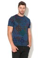 DESIGUAL Tricou cu model abstract Lillat Barbati