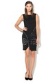 DESIGUAL Rochie cambrata cu fermoare decorative si decupaje Sweet Femei