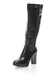 Laura Biagiotti High Heel Knee Boots And Straps With Buckles női