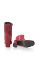 Zee Lane Collection Botine de piele intoarsa cu accente metalice Femei