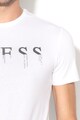 GUESS JEANS Tricou super slim fit cu imprimeu text Barbati