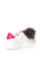 Colors of California Pantofi sport flatform de piele cu blana sintetica Femei