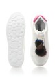 Colors of California Pantofi sport wedge cu aplicatie de blana sintetica Baieti