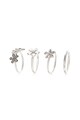 Diamond Style Set de inele Daisy Stacking Femei