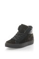 Oakoui Pantofi sport mid-high catifelati cu model camuflaj Femei