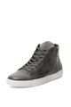 GUESS Pantofi sport mid-high de piele sintetica cu fermoar lateral Barbati