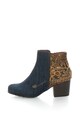 DESIGUAL Botine din denim cu aplicatie de paiete Country Exotic Femei