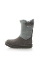 UGG Cizme de piele intoarsa fara inchidere si cu terminatie tricotata Darrah Baieti