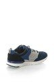 Pepe Jeans London Pantofi sport cu piele intoarsa si garnituri textile Boston Fete