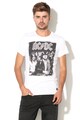 BLEND Tricou slim fit cu imprimeu rock Barbati