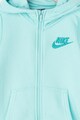 Nike Hanorac cu fermoar si captuseala de fleece Fete