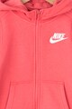 Nike Hanorac cu fermoar si captuseala de fleece Fete