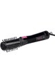 Rowenta Perie rotativa  Brush Activ Keratin&Shine , 1000W, 2 trepte de temperatura/viteza, invelis Keratin&Shine, CoolShot, 2 perii, rotire automata, uscare si coafare simultana, Negru Femei