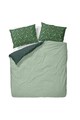 AGLIKA Спален комплект  100% памук, Калъфки за възглавници с принт, Тъмнозелен/Светлозелен Мъже