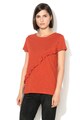 Esprit Tricou cu volane, regular fit Femei