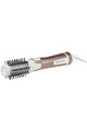 Rowenta Perie rotativa  Brush Activ Compact , 1000W, 2 trepte de temperatura/viteza, CoolShot, invelis ceramic, uscare si coafare simultana, 2 perii, rotire automata, ionizare, Bronz/Alb Femei