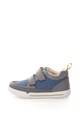 Clarks Pantofi sport mid-high de piele cu velcro Lilfolk Hop Baieti