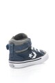 Converse Pantofi sport mid-high de piele si piele intoarsa Pro Blaze Baieti