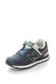 New Balance Pantofi sport de piele cu sireturi 574 Barbati