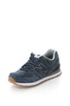 New Balance Pantofi sport de piele intoarsa cu logo 574 Barbati