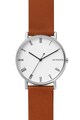 Skagen Часовник Signatur с кожена каишка Мъже