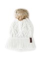 SUPERDRY Caciula tricotata cu ciucure din blana sintetica Femei