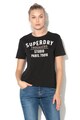 SUPERDRY Tricou cu detalii text Femei