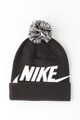 Nike Caciula din tricot fin cu ciucure detasabil, Unisex Fete