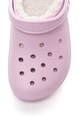 Crocs Papuci slingback cu captuseala teddy Femei