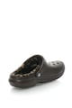 Crocs Papuci slingback de cauciuc cu blana sintetica Femei