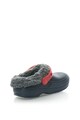 Crocs Papuci slingback de cauciuc cu captuseala teddy Baieti