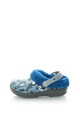 Crocs Papuci slingback de cauciuc cu captuseala teddy Fete