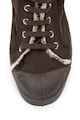 Bensimon Canvas Mid-High Plimsolls With Teddy Lining- Жени