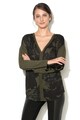 DESIGUAL Блуза с камуфлажен десен Жени