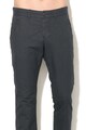 EDC by Esprit Pantaloni chino slim fit cu slit si nasturi Barbati