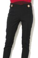 Esprit Pantaloni skinny fit cu talie inalta si nasturi metalici Femei