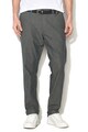 EDC by Esprit Pantaloni chino slim fit cu model discret si curea Barbati