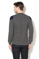 Esprit Gyapjútartalmú pulóver colorblock dizájnnal férfi