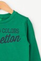 United Colors of Benetton Bluza cu imprimeu logo Baieti