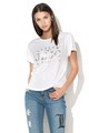 Juicy Couture Tricou cu imprimeu text Femei