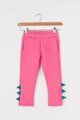 Agatha Ruiz de la Prada Pantaloni sport cu aplicatii contrastante Dino Fete