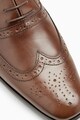 NEXT Pantofi Oxford Brogue de piele Barbati