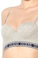 GUESS Sutien push-up cu banda elastica cu logo Femei