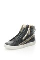 Diesel Pantofi sport mid-high de piele D-String Plus Femei