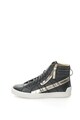 Diesel Pantofi sport mid-high de piele D-String Plus Femei